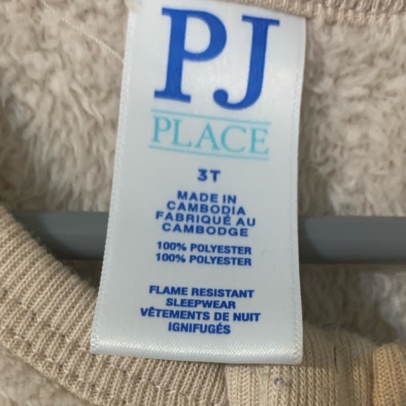 The Children’s Place: The PJ Place fleece footed pajamas- set of 2 - Picture 4 of 8